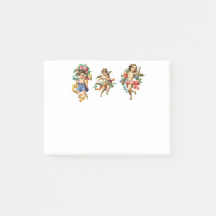Post-it® Chérubins religieux vintages Bébés d'anges cél