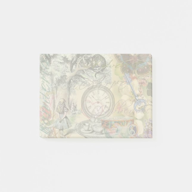 Post-it® Cheshire Chat Alice Wonderland Classic (Devant)