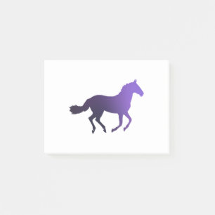 Post-it® Cheval - Courir - Violet