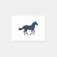 Cheval - Course - Bleu foncé