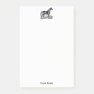 Post-it® Cheval debout vintage