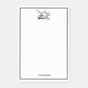 Post-it® Cheval Equestre Préppy Jumping à travers la couleu