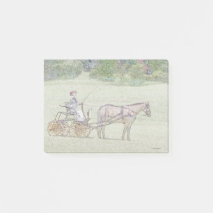 Post-it® Cheval et chariot postit