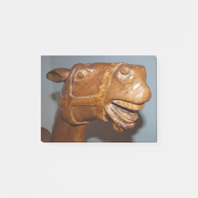 Post-it® Cheval Rocking antique (Devant)