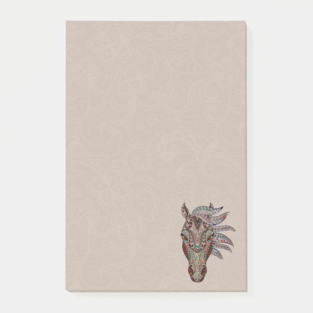 Post-it® Cheval tribal (Devant)