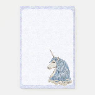 Post-it® Cheveux de bleu de licorne