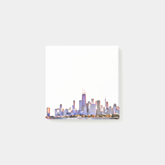 Post-it® Chicago Skyline (Devant)