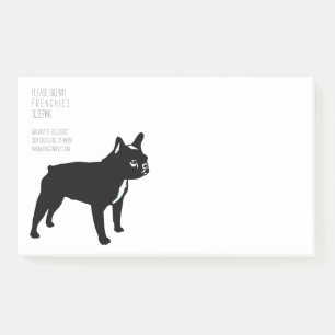 Post-it® Chien Bouledogue Français Noir Cool
