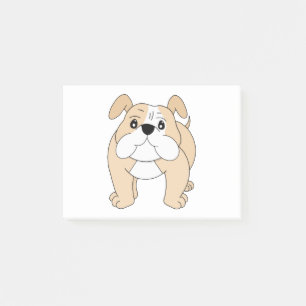 Post-it® Chien caricature Extraordinaire Bulldog