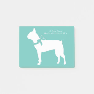 Post-it® Chien de Boston Terrier Puppy