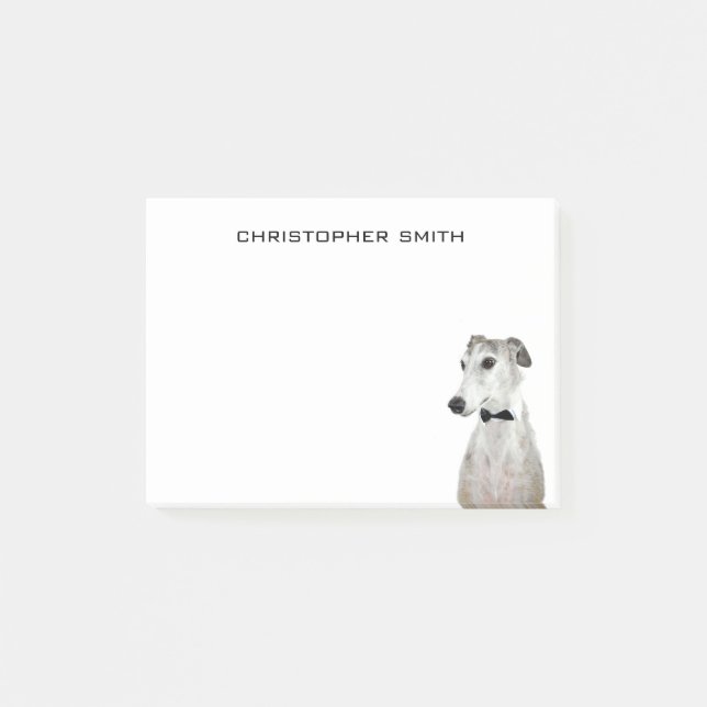 Post-it® Chien de Greyhound (Devant)