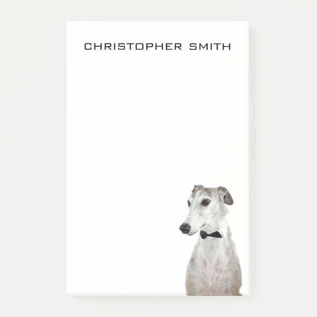Post-it® Chien de Greyhound (Devant)