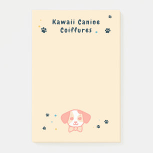 Post-it® Chien de Kawaii assis