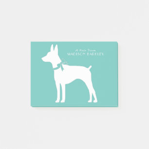 Post-it® Chien de Rat Terrier Chien Chien Chien Chien Puppy