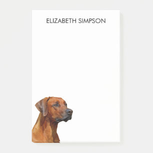 Post-it® Chien de Rhodesian Ridgeback