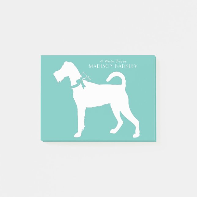 Post-it® Chien Irlandais Terrier Puppy (Devant)