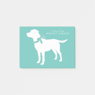 Post-it® Chien Labrador Black Lab Puppy
