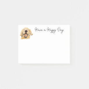 Post-it® Chien Retriever doré Animal de compagnie Animal aq