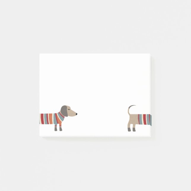 Post-it® Chien Teckel Fun Wiener (Devant)