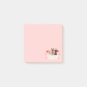 Post-it® Chiens Dans L'Amour Enveloppe