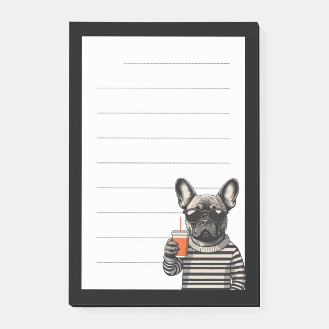 Post-it® Chiffre de taureau français (Devant)