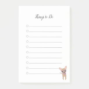 Post-it® Chihuahua : des choses à faire