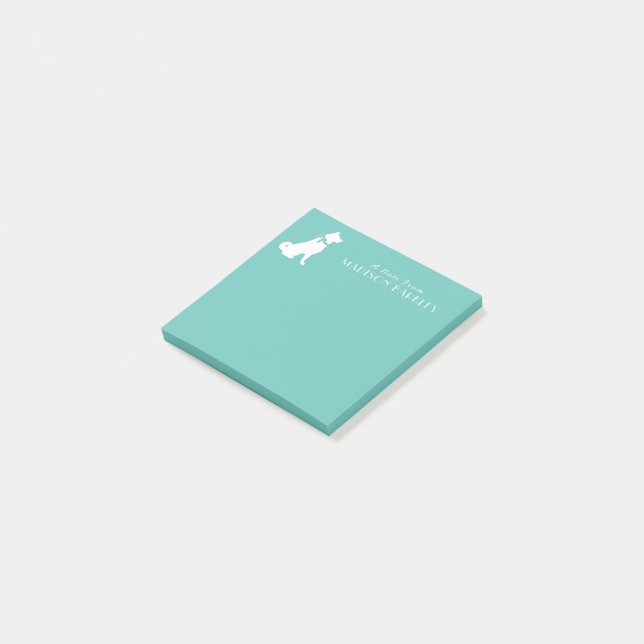 Post-it® Chiot Akita (Incliné)