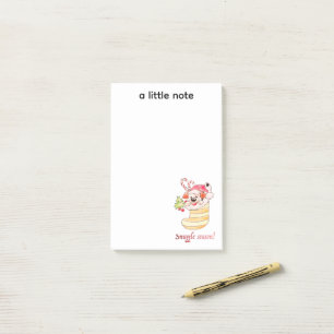 Post-it® Chiot de la saison câlins dans un bas