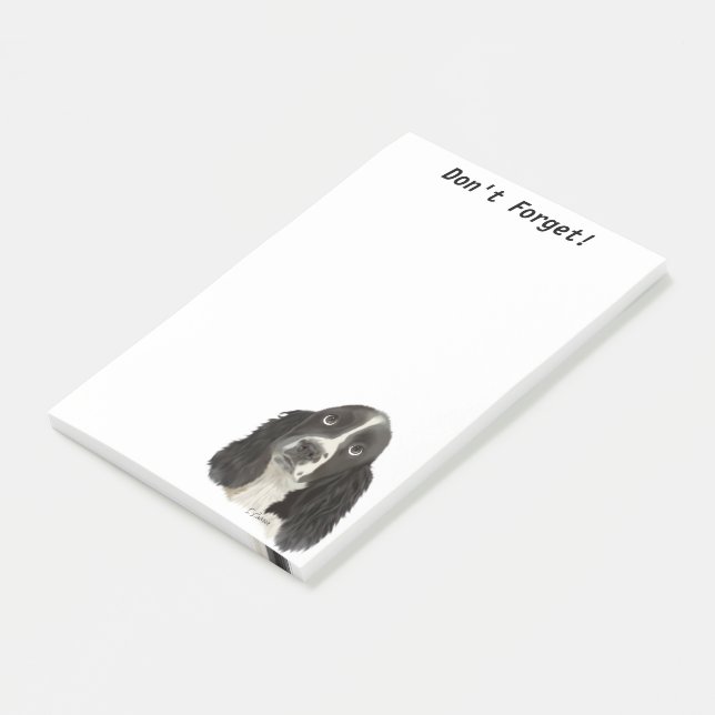 Post-it® Chiots English Springer Spaniel (Incliné)