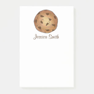 Post-it® Chip de chocolat personnalisé Cookie Post It Notes