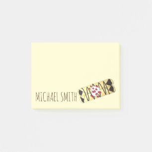 Post-it® Chocolat Crêpe Pancake France Cuisine Française Cr