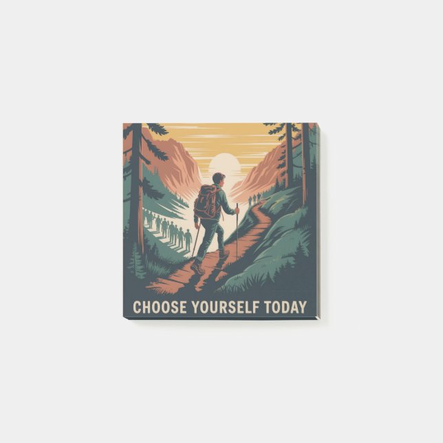 Post-it® Choisissez-vous aujourd'hui (Devant)