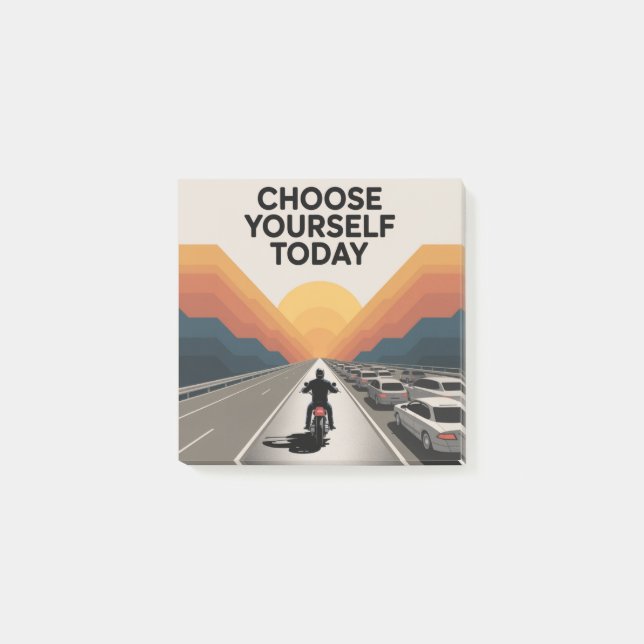 Post-it® Choisissez-vous aujourd'hui (Devant)