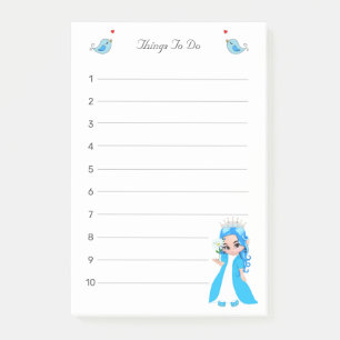 Post-it® Choses à Faire pour Petite Princesse Ligné