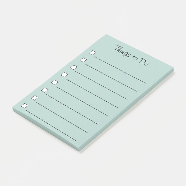 Post-it® Choses pour faire des notes de post-it (Incliné)