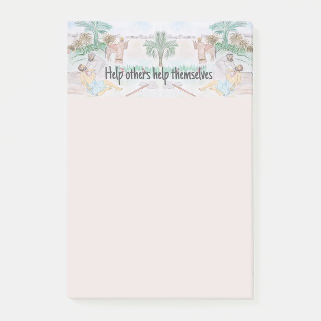Post-it® Christian Artwork Le bon samaritain (Devant)