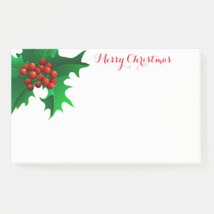 Post-it® Christmas Holly Post-it-Notes