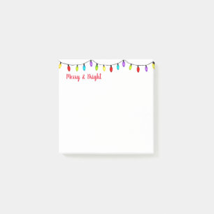 Post-it® Christmas Lights Publier les notes