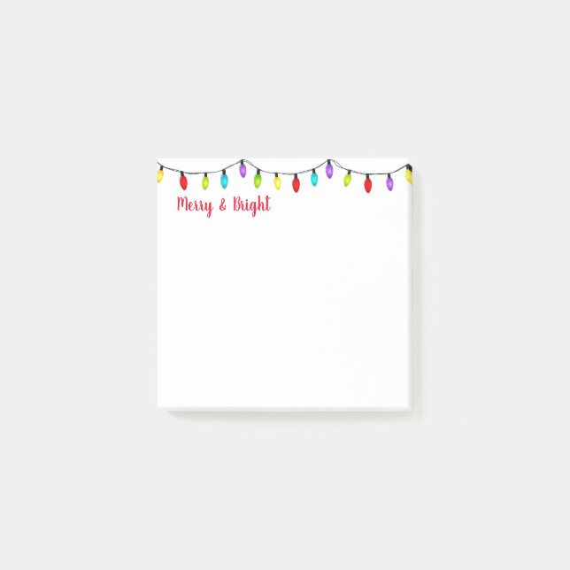 Post-it® Christmas Lights Publier les notes (Devant)