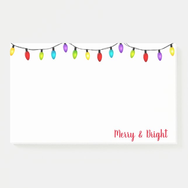 Post-it® Christmas Lights Publier les notes (Devant)