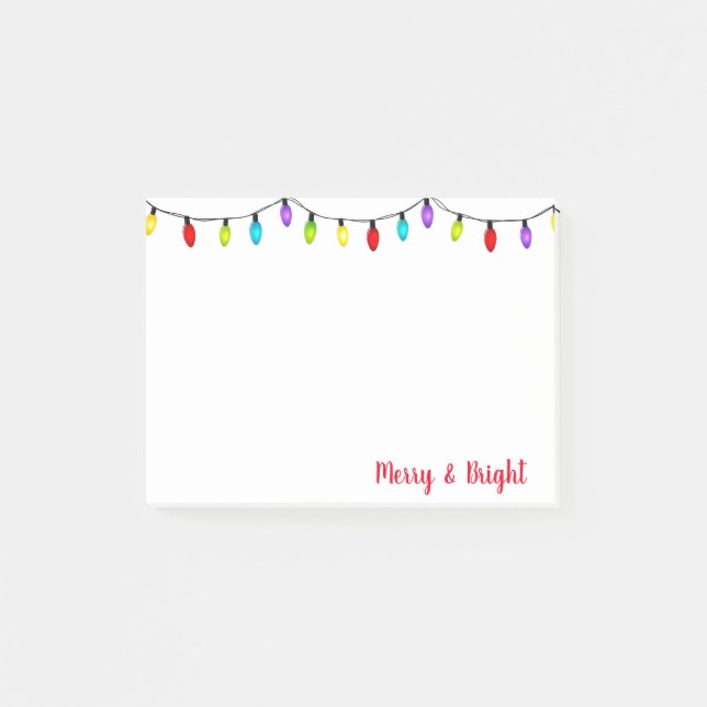 Post-it® Christmas Lights Publier les notes (Devant)