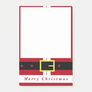 Post-it® Christmas Post it Notes Père Noël Cadeau - Amusant