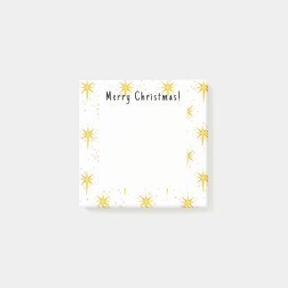 Post-it® Christmas Stars poster ses notes