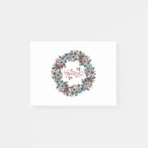 Post-it® Christmas Wreath CROIRE Typographie