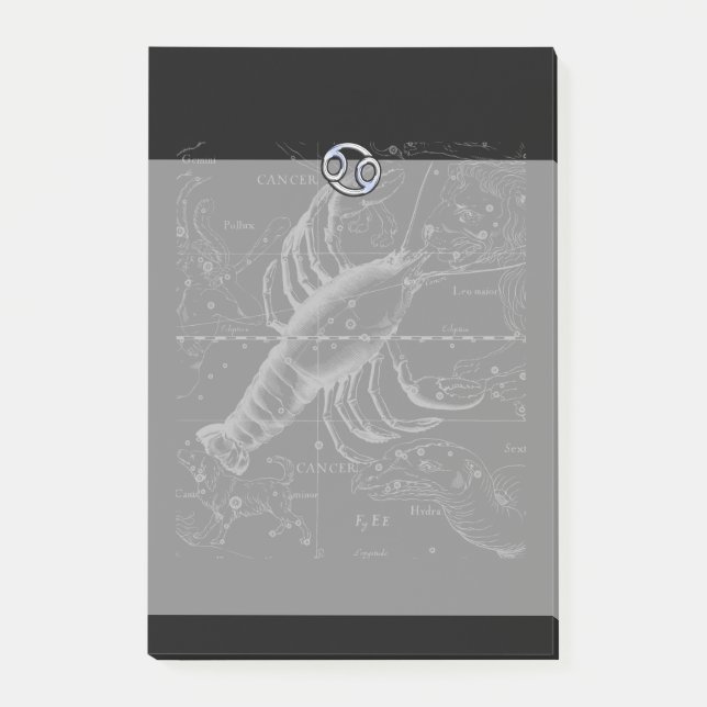 Post-it® Chrome comme cancer Connexion Hevelius Engraving (Devant)