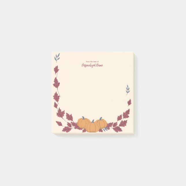 Post-it® Chuchotements d'automne  (Devant)
