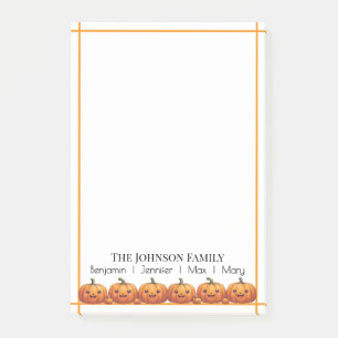 Post-it® Chute des Citrouilles orange