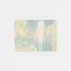 Post-it® Chutes d'Amida d'Hokusai Japon Cascade