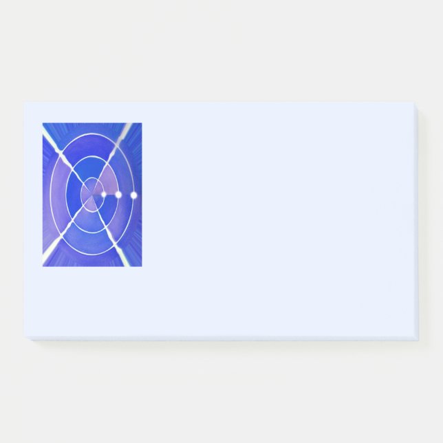 Post-it® Cible bleue (Devant)