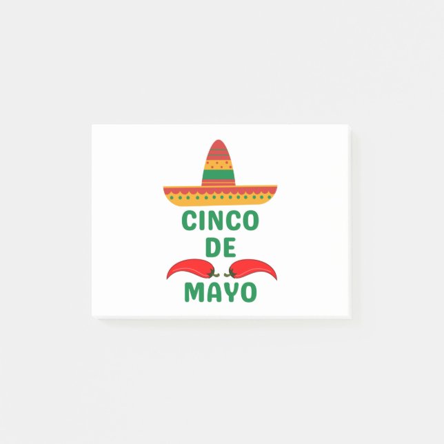 Post-it® Cinco De Mayo (Devant)